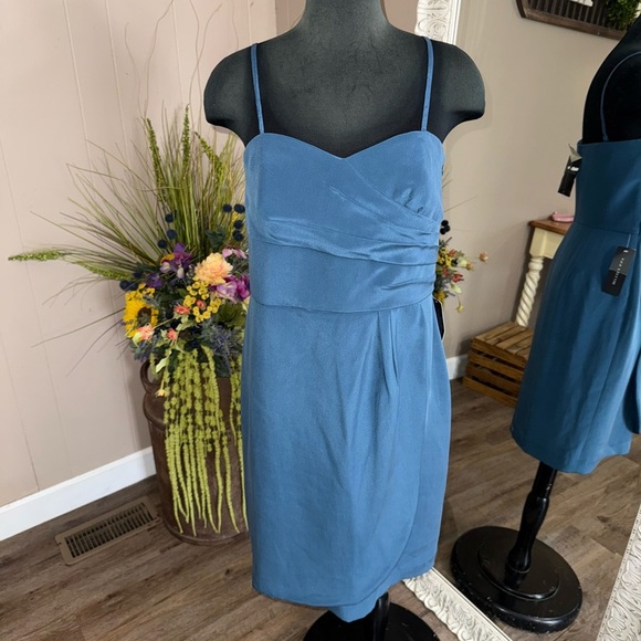 Ann Taylor • Silk Convertible Strapless Dress - Picture 1 of 16